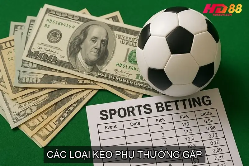 Các Loại Kèo Phụ Thường Gặp