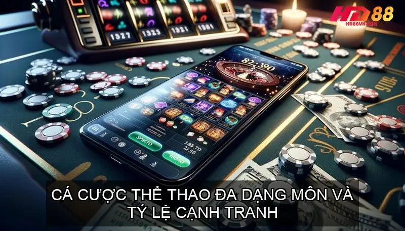 Cá cược thể thao đa dạng môn và tỷ lệ cạnh tranh
