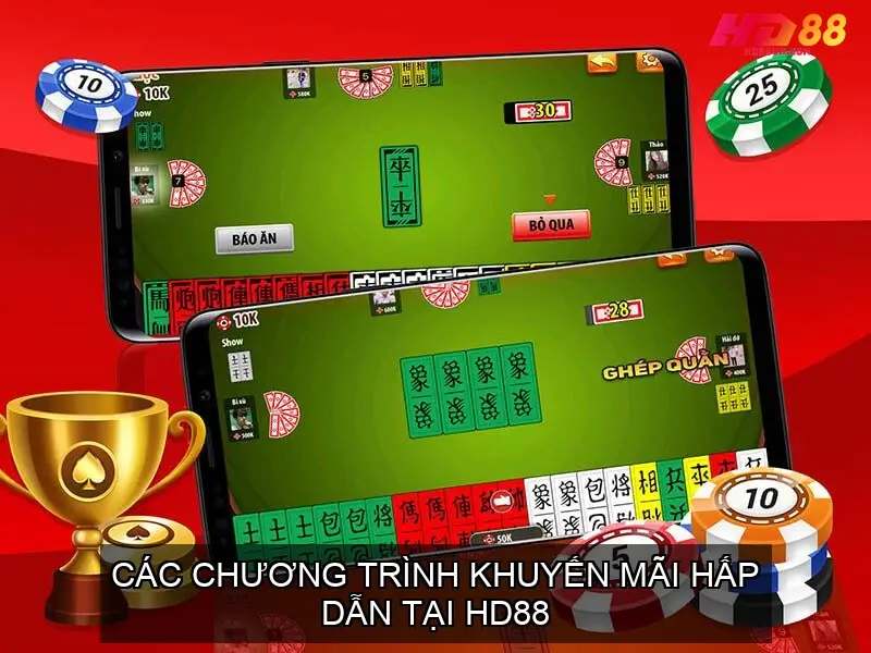 Các chương trình khuyến mãi hấp dẫn tại HD88