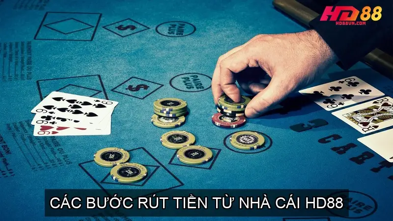 Các Bước Rút Tiền Từ Nhà Cái HD88